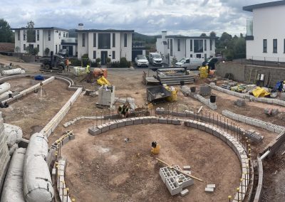 Foundations and ground works