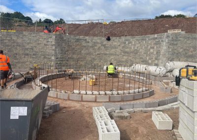 Foundations and ground works