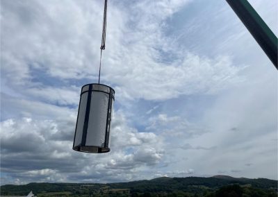 Installing 3 floor vacuum lift