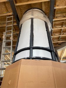 Installing 3 floor vacuum lift
