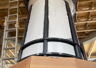 Installing 3 floor vacuum lift